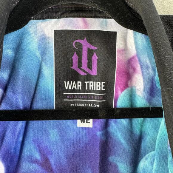 War Tribe jiujitsu w2 WOMEN’s Artistic Liquid Black Gi Top only - Picture 3 of 9